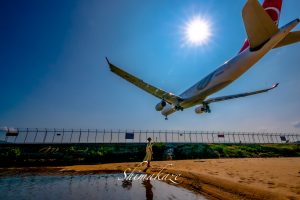 プーケット飛行機ビーチ