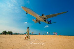 プーケット飛行機ビーチ