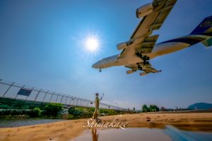 プーケット飛行機ビーチ