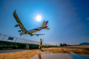 プーケット飛行機ビーチ