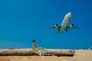 プーケット飛行機ビーチ