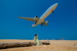 プーケット飛行機ビーチ